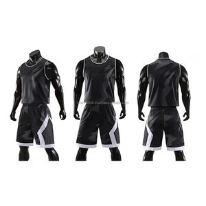 ชุดบาสเก็ตบอลพิมพ์ลายแบบซับลิเมชั่นราคาส่งถูก พร้อมสกรีนโลโก้และหมายเลขทีมตามสั่ง ระบายอากาศได้ดี แห้งเร็ว ชุดยูนิฟอร์มบาสเก็ตบอลชาย - Product Image 6