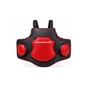 Protector de Abdomen para Boxeo Unisex de PU, Marca Askar Wear, Equipo de Protección Duradero para Entrenamiento de Artes Marciales - Product Image 1