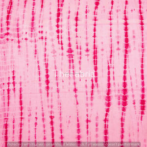 Tela de algodón Tie-Dye hecha a mano, Material suave de primera calidad, ligero para camisas de niñas, Tops Kurtis y prendas de moda - Product Image 4