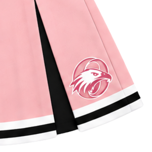 Falda plisada rosa bebé para porristas, para mujeres y niñas, para equipos deportivos, presentaciones de baile, entrenamiento, competición, ropa deportiva escolar - Product Image 5