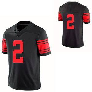 Jersey de Fútbol Americano Personalizado 2026 para Adultos, Venta al Por Mayor OEM, Manga Corta, Transpirable, de Secado Rápido, Antibacterial, para Equipos Deportivos - Product Image 4