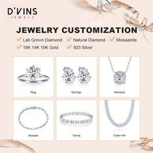 D'vins Jewels Prix d'usine en gros Diamant de laboratoire 1ct F VS1 taille princesse en vrac pour la fabrication de bijoux - Product Image 6