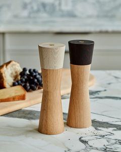 Vajilla de madera natural hecha a mano, decoración de comedor de lujo, accesorios de cocina gourmet, decoración de mesa de madera, rellenable. - Product Image 1