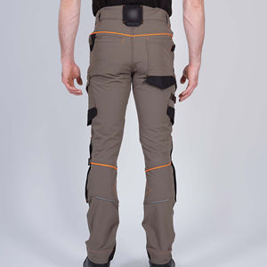 Men's Polyester <b>Work</b> <b>Pants</b> With Reinforced Knees And <b>Cargo</b> Pockets Abrasion Resistant Safety Uniform <b>Pants</b> - Product Image 4