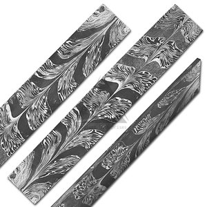 Premium Quality Damascus Blank Billets Factory Direct Supply In Stock Damascus Blank Billets - Product Image 1