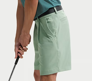 Mens <b>White</b> Performance Golf Shorts Custom Golf Shorts - Product Image 4