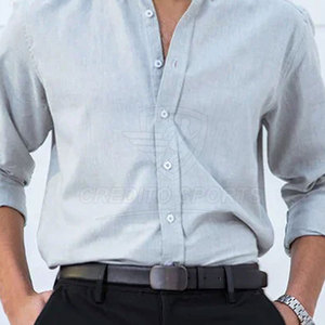 Camisas de Algodón para Hombre de Diseño Moderno, Tela Ligera de Calidad, Corte Relajado, Ropa Casual de Moda - Product Image 5