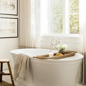 Nordic Style Rattan <b>Bath</b> <b>Tray</b> For Bathroom Accessories Custom Design Bathroom <b>Bath</b> <b>Tray</b> Handmade Vietnam Manufacturer - Product Image 6