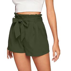High Quality Women Shorts Summer Wear Women Shorts Cheap Price Outdoor Workout Washed Elastic Hip Hop Shorts - Product Image 5