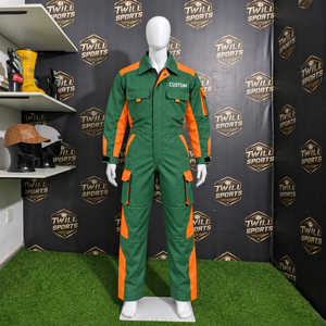 Lightweight Utility Work <b>Jumpsuit</b> With Chest Pockets <b>Mens</b> Work Coveralls Cotton Blend Long Sleeve Mechanic <b>Jumpsuit</b> Use - Product Image 5