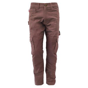 Men's Eco-friendly Lightweight Canvas Cargo Pants with Multiple Pockets Workwear Style Zipper Fly Autumn Wear Premium Quality - Product Image 1