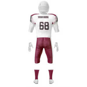Uniforme de fútbol americano personalizado con diseño a todo color por sublimación, ropa deportiva, uniforme de fútbol americano - Product Image 6