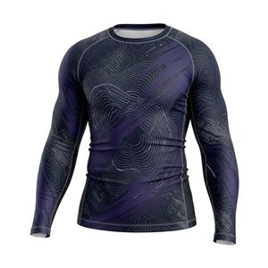 Rashguard Personalizado de Manga Larga de Poliéster y Spandex para Artes Marciales Mixtas (MMA) para Marcas de Ropa de Artes Marciales - Product Image 2