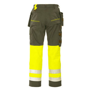 Pantalones de Trabajo de Seguridad de Rayón de Alta Visibilidad para Hombre, con Logotipo Personalizable, Reflectantes, Antiarrugas, Certificados por la Norma EN - Product Image 4