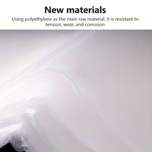 4 piezas de cubiertas de malla de PE de alta resistencia de 47.2x70.8 pulgadas con cierre de cremallera y cordón, a prueba de pájaros y ardillas, para árboles frutales y jardines - Product Image 6