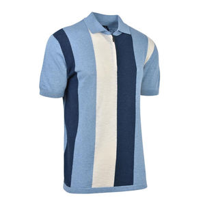 Polo de haute qualité à prix de gros pour hommes, nouveau design, manches courtes, coupe ajustée - Product Image 5