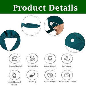 Stylish <b>Scrub</b> Hat Modern Look And Soft Touch Fabric All Day Comfort <b>Scrub</b> Hat With Secure Fit And Breathable Design - Product Image 3