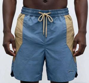 Men Stylish Personalized Logo Shorts Trendy Streetwear Casual Fit Quick Dry For Summer Daily Activities - Product Image 3