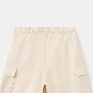 Shorts de sport pour hommes respirants à séchage rapide en toile tricotée unie à taille mi-haute pour l'entraînement et la gym, service OEM - Product Image 5