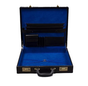 Masonic Regalia Blue Faux Leather Apron Hard Case with Handle Durable Square Shape High Quality Custom Made Apron <b>Briefcase</b> - Product Image 5