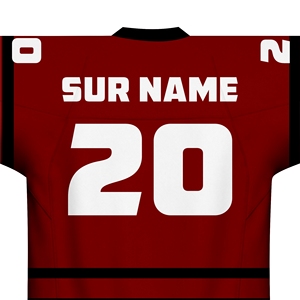 Camiseta Deportiva Ligera de Poliéster para Lacrosse, Uniforme Personalizado para Equipos Deportivos, Transpirable, de Secado Rápido, Sublimado - Product Image 4