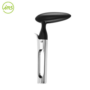 Herramienta para quitar el centro de las manzanas de acero inoxidable, removedor de semillas de frutas con dientes dentados y botón de liberación - Product Image 5