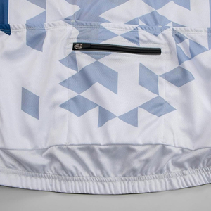 Jersey de Ciclismo Personalizado con Logotipo para Hombre, Manga Corta, Transpirable, 100% Poliéster, Impresión Digital con Corte Láser - Product Image 3