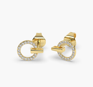 Pendientes de Diamantes Cultivados en Laboratorio VVS de Oro Blanco de 14 Quilates, Certificados por IGI, Joyería Fina de Lujo - Product Image 4