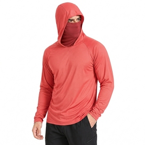 Haut de pêche à manches longues avec protection UV et cache-visage, séchage rapide, respirant, pour activités de plein air - Product Image 4