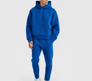 Vêtements de sport en gros pour hommes, ensemble assorti, logo personnalisé, prêt à la vente au détail - Product Image 3