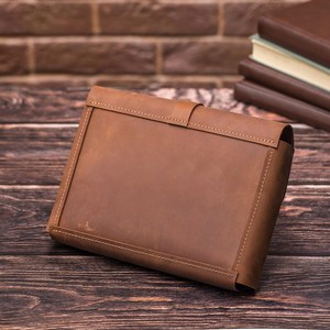 Fundas para Libros de Cuero Genuino con Descuento por Volumen, Producción de Papelería de Gran Volumen, Calidad de Exportación, LBC-0021 - Product Image 4