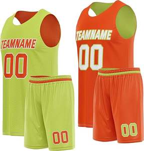 Uniformes de Baloncesto Personalizados para Adultos, Conjuntos de Uniformes de Baloncesto para Hombre, Jersey Universitario de Secado Rápido, Ropa de Baloncesto Transpirable de Talla Grande - Product Image 5