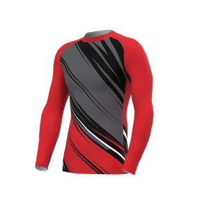 OEM Heat-Transfer Printed Rash Guard <b>Boxing</b> Compression Surf T-<b>Shirts</b> Dry Suit BJJ Men Spandex/Polyester Durable Stretch - Product Image 3