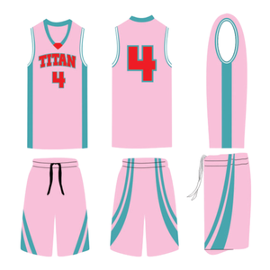 Uniformes de Baloncesto Personalizados para Mujer, Uniformes de Baloncesto con Logotipo Bordado, Conjunto de Jersey y Pantalones Cortos Deportivos para Equipos Universitarios Femeninos - Product Image 3