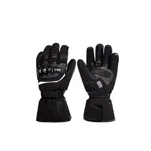 Guantes de Motociclismo de Invierno Zero-Freeze, Forro de Piel de Cabra, Resistentes al Viento, Pantalla Táctil con Bloqueo de 8 Horas, Antideslizantes, Calefactables, Transpirables e Impermeables - Product Image 3
