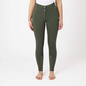 Pantalones de equitación Kivotech para mujer, jodhpurs de silicona para competición ecuestre, pantalones de equitación de secado rápido. - Product Image 1