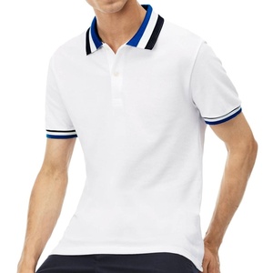 Camisa Polo para Hombre de Alta Calidad al por Mayor, Transpirable, Antiarrugas, Diseño Personalizado, Corte Casual, Cuello y Puños con Ribete, 100% Algodón Orgánico - Product Image 6