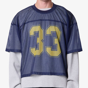 Wholesale Custom Design <b>Mesh</b> Football Jersey Breathable Polyester Sports Uniform For Football Club And School Team - Product Image 1