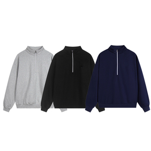 Sweat à capuche unisexe personnalisé avec fermeture éclair, en polaire respirante, séchage rapide, pour activités de plein air, golf, athlétisme, doux, chaud, été - Product Image 3