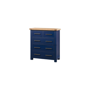 Modern Design Eco-Friendly Highest Quality <b>Tall</b> Boy <b>Cabinet</b> Wooden Dresser with 5 Drawers Bedroom Furniture Vietnamese Supplier - Product Image 1