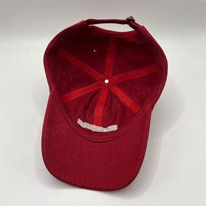 Gorra de béisbol de 6 paneles de algodón con logotipo bordado ajustable clásico para hombre, sombrero deportivo perforado para papá - Product Image 3