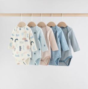Combinaison pour bébé 95% bambou 5% élasthanne, ajustement confortable, indispensable au quotidien - Product Image 2