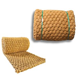 เสื่อใยมะพร้าว/เสื่อปาล์มทอมือขายดีที่สุด 100% เสื่อใยมะพร้าวธรรมชาติ เสื่อใยปาล์มสำหรับทางเดินในสวน ปูพื้นกลางแจ้ง - Product Image 1