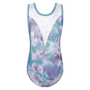 Vente flash - Justaucorps de gymnastique pour enfants avec design personnalisé par sublimation, justaucorps de danse pour filles, unique, attrayant et scintillant, pour compétitions - Product Image 6