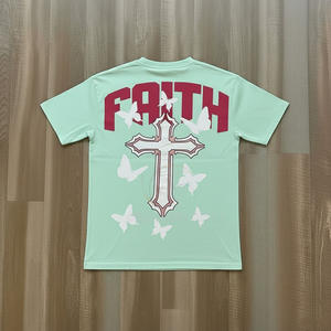 Wholesale Acid Washed Cotton <b>Tee</b> Shirt High Quality Streetwear Distressed Retro Tshirt Custom Mens Oversized <b>Vintage</b> T Shirts - Product Image 3