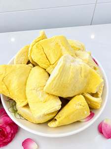ทุเรียนอบแห้งจากเวียดนาม ผลไม้หวานธรรมชาติ เหมาะสำหรับบรรจุภัณฑ์ขายปลีก ใช้ผสมโยเกิร์ตและตกแต่งขนมหวาน - Product Image 3