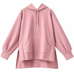 Sudadera con Capucha Extra Grande para Mujer, Transpirable, Ecológica, de Poliéster/Algodón, con Bolsillo Tipo Canguro, para Invierno/Primavera/Otoño - Product Image 2