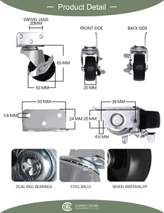 2 Inch Bánh Thiết Lập Của <span class=keywords><strong>6</strong></span> - Product Image 6