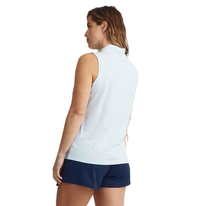 2026 Womens <b>Light</b> Blue Mock <b>Neck</b> Tank Top Slim Fit Casual Vest for Summer Street Style Layering and Daily Wear - Product Image 2