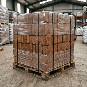 Copeaux de tourbe de coco bio, triplement lavés, naturels, bruns, pour l'agriculture hydroponique, la plantation de fleurs et l'utilisation agricole toute saison - Product Image 1